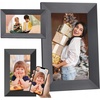 image:imageKodak 7 Inch Black Digital Picture Frame 32GB Storage AutoRotate Instant Photo amp Video Sharing Perfect for Family Photos Remote Uploads Digital Display Easy Setup