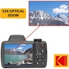 image:imageKodak PIXPRO AZ528 16 MP Full HD Video Digital Camera Black with 52x Optical Zoom Bundle with Accessories Including Protective Camera Case Battery amp Charger 32GB SD Card Tripod and More