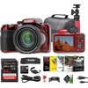 image:imageKodak PIXPRO AZ425 42x Zoom Vlogging Camera  Camera Bag Red Bundle