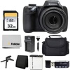 image:imageKodak PIXPRO AZ528 16 MP Full HD Video Digital Camera Black with 52x Optical Zoom Bundle with Accessories Including Protective Camera Case Battery amp Charger 32GB SD Card Tripod and More