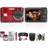 image:imageKodak PIXPRO FZ45 Digital Camera  Case Red Bundle