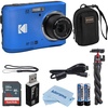 image:imageKodak PIXPRO FZ45 Friendly Zoom 16MP Full HD Digital Camera Bundle with 32GB Memory Card and Camera Bag Flexible Tripod and Card Reader BlueBlue