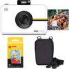 image:imageKodak Step Touch 13MP Digital Camera amp Instant Printer with 35 LCD Touchscreen White Go BundleWhite