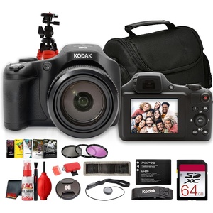 image:imageKodak PIXPRO AZ653 Digital Camera Black 20MP Digital Camera Pro BundleComplete Bundle