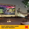 image:imageKODAK FLIK X2 Mini Pico Projector  Portable 100 Projector with Remote Control Speakers amp Carry Handle Plays Movies TV amp Games  Compatible with HDMI USB AV MicroSD Smartphone Firestick Black