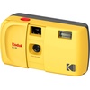 image:imageKODAK EC35 35mm Film Camera 35mm Reusable FocusFree Builtin Flash Slide Cover Beginner Friendly Film amp AA Battery are not Included Single Midnight BlackButter Yellow