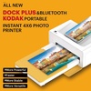 image:imageKodak Dock Plus amp Bluetooth Portable 4x6 Instant Photo Printer40 Bundle