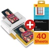 image:imageKodak Dock Plus amp Bluetooth Portable 4x6 Instant Photo Printer40 Bundle