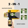 image:imageKODAK Mini Shot 4 ERA 4PASS 2in1 Instant Camera and Photo Printer 4x4 Yellow Camera  10 SheetsBlack