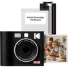 image:imageKODAK Mini Shot 4 ERA 4PASS 2in1 Instant Camera and Photo Printer 4x4 Yellow Camera  10 SheetsBlack