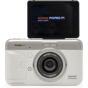 image:imageKODAK PIXPRO P1 13MP Waterproof Digital Camera BlackWhite
