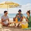 image:imageKODAK SOUNDBRIX Magnetic Splittable Bluetooth Speaker for Men Women Teens Boys Girls Portable Wireless Pairing White Elephant Gifts for Adults Up to 5H Playtime for Home OutdoorOverload Orange